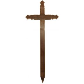 Faragott pácolt kereszt