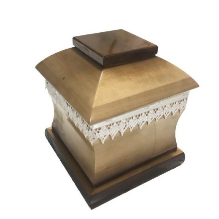 Faurna 4szög V4 Kupola kárpittal mogyorópatina