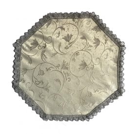 Urnahordozó takaró - tulipános ezüst